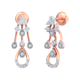 14K Gold & Diamond Women Earring KRB44088E-A